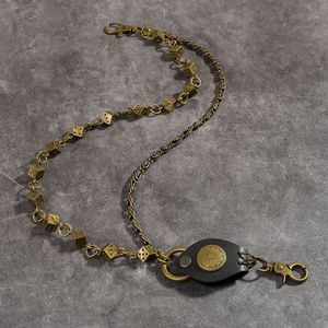 Nightclub Accessories Heavy Industry Punk Dance Dice Rivet Stitching Key Wallet Clasp <strong>Jeans</strong> Pants <strong>Chain</strong> Punk Style Pants <strong>Chain</strong> - Product Image 5