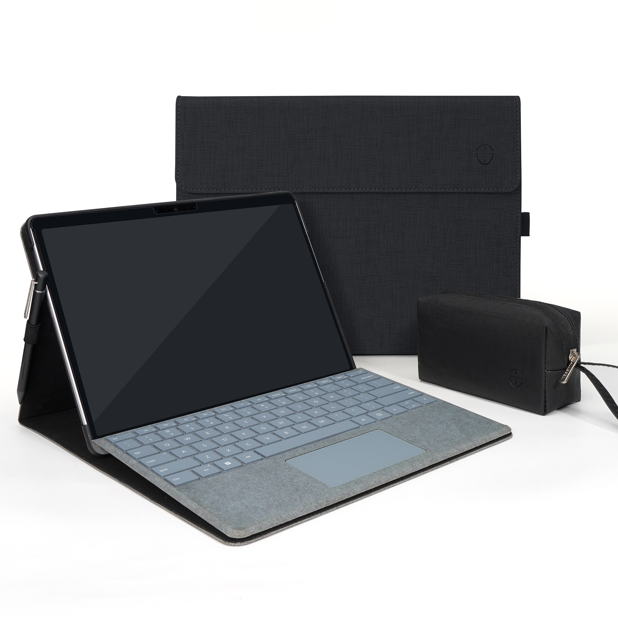 Умный защитный чехол для Microsoft Surface Pro 9 10 11 13-дюймовый чехол для планшета TPU PC с держателем ручки