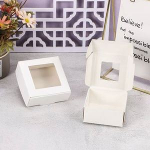 Boîtes d'expédition en carton personnalisées en gros, boîtes en carton ondulé avec logo, emballage promotionnel, boîte transparente avec patch pour cadeaux - Product Image 3