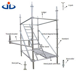 Q345 Steel Material Ringlock System Scaffolding Side Brackets - Product Image 5