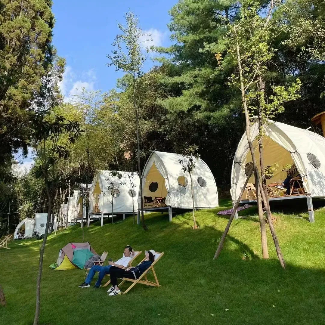 Sibo 2023 thiết kế mới sang trọng Safari Lều Nhà hàng Lều Mini Sailing Lều để bán