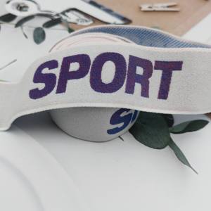 ODM/OEM Fabrication élastique personnalisée de haute qualité 40mm Jacquard gaufré tissé Logo 3D bande élastique gaufré - Product Image 4