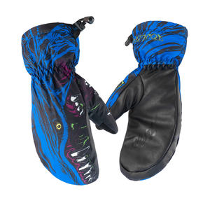 Gants de ski à écran tactile avec logo personnalisé en gros Gants de snowboard confortables Usine de moufles de ski élastiques - Product Image 1