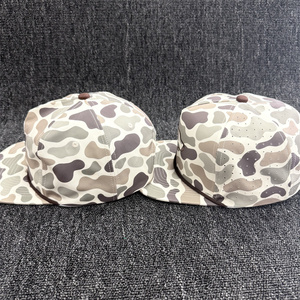 Cappellino da Baseball Personalizzato con Logo, Stile Richardson 256, Ricamato, Camouflage, con Cordino, Snapback a 5 Pannelli, Cappelli Snapback con Sublimazione - Product Image 3