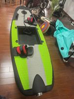 KAIP Flyer One Pro Max 11 2026 8KW Planche de surf électrique en fibre de carbone Efoil Batterie 52V Garantie 1 an Logo personnalisable CE ROHS