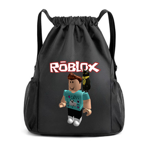 Mochila con cordón para juegos <span class=keywords><strong>Roblox</strong></span>, mochila deportiva de anime para fitness y baloncesto, mochila DynaBlocks, mochila escolar, <span class=keywords><strong>bolsa</strong></span> de dulces, regalos - Product Image 6
