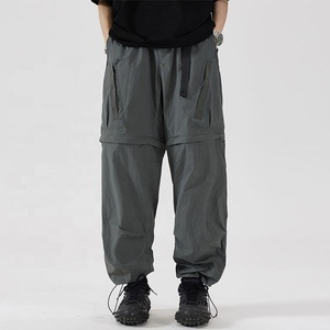 Pantaloni in Nylon personalizzati pantaloni da ginnastica in Nylon, pantaloni Cargo in Nylon da uomo pantaloni a vento personalizzati, pantaloni della tuta in Nylon pantaloni della tuta personalizzati in Nylon - Product Image 3