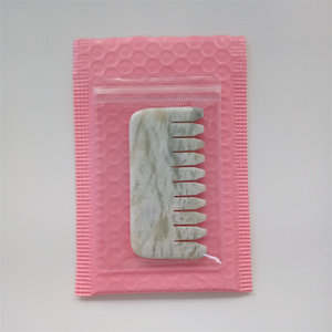 Naturale verde giada <span class=keywords><strong>terapia</strong></span> massaggio dei capelli pettine manico pietra Guasha pettine per capelli prodotti di sollievo e <span class=keywords><strong>terapia</strong></span> - Product Image 6
