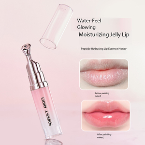 Baume à lèvres brillant effet gloss, marque distributeur, best-seller, anti-transfert, réduit les ridules, longue tenue, végétalien, biologique, saveur <span class=keywords><strong>miel</strong></span> - Product Image 3