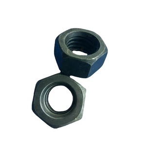 Trung Quốc Thép Nhẹ Hex <span class=keywords><strong>Nuts</strong></span> Đen Kết Thúc Chất Lượng Cao DIN934 Giá Thấp - Product Image 1