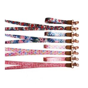 Customized Bulk Polyester <b>Anime</b> Logo Print Lanyard Wrist Strap Metal <b>Keychain</b> with Bulk Wrist Lanyard - Product Image 3