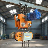 Palans électriques à chaîne avec commande par télécommande |   Manutention des matériaux en usine