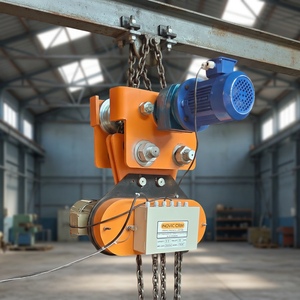 Nouvelle palan électrique à chaîne pour toutes les industries - Inovic, capacité de 1 tonne, protection IP55, télécommande, hauteur de levage de 30 m, garantie 1 an - Product Image 3