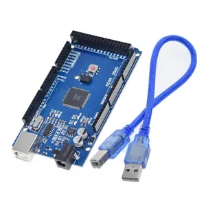 TZT MEGA2560 MEGA 2560 R3, papan pengembangan USB AVR (ATmega2560-16AU CH340G) UNTUK arduino