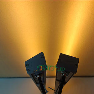 Lave-mur LED à angle asymétrique anti-éblouissement en aluminium incliné à 45 degrés avec contrôle DMX/WiFi, éclairage étanche IP67 - Product Image 4