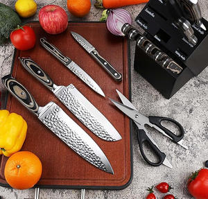 ชุดมีดทำครัวมืออาชีพ 15 ชิ้น พร้อมที่ลับมีด อุปกรณ์ครัว JYTD37 (ตัวอย่างสินค้าฟรี) - Product Image 3