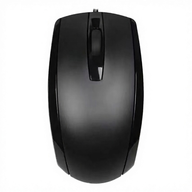 USB Wired Optical Mouse Right-Handed 3D Design RGB Backlit 3-Button in Stock for Office Gaming Laptop and Desktop Use