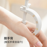 Appareil de réflexologie et d'acupression Meviber T-1060 Hegu pour le soulagement des douleurs corporelles et des mains avec clip de fixation