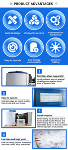 Giá tốt nhất 3 tấn thực phẩm lưu trữ <span class=keywords><strong>Ice</strong></span> Flakes Máy làm 24 giờ nước ngọt Flake <span class=keywords><strong>Ice</strong></span> Maker với thành phần động cơ cốt lõi - Product Image 6