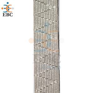 Vente en gros de lingots français, fil métallique, tresse dorée, garniture en dentelle Mylar personnalisée en or, argent, décoration en dentelle Laurex métallique - Product Image 5