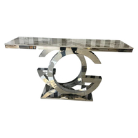 Table à manger minimaliste italienne moderne de luxe, structure en acier inoxydable de qualité supérieure, plateau en pierre frittée écologique, salle à manger d'hôtel