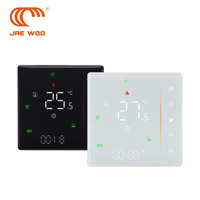 Panel Táctil de Vidrio Templado, Termostato Inteligente WiFi, Protección Contra Cortocircuitos, Regulador de Temperatura, Tipos de Película de Calefacción Eléctrica