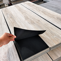 Carrelage de sol souple en PVC LVT, motif chevrons chêne, adhérence stable sur sous-plancher nivelé pour supermarché, salle de sport, bibliothèque