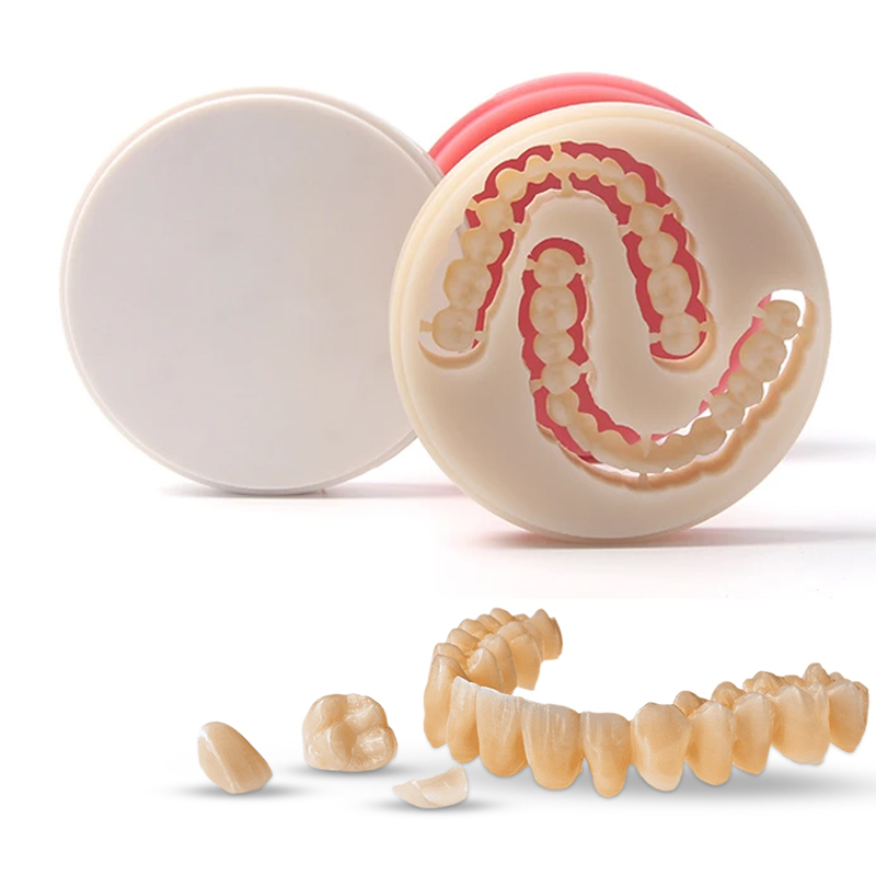 Smilefind CAD CAM диск из акриловой смолы 98 мм PMMA блок/заготовка для временных зубных протезов