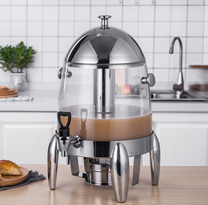 Fournitures pour hôtels et restaurants <span class=keywords><strong>Distributeur</strong></span> de boissons chaudes et froides de grande capacité 12L avec option de chauffage électrique pour l'<span class=keywords><strong>alcool</strong></span> et service en libre-service - Product Image 2