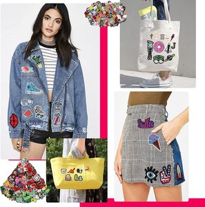 Hot Bán Tự Dính Tùy Chỉnh 3D Logo DIY May Sửa Chữa Thêu Đính Thêu Sắt Trên Các Bản Vá Lỗi Cho Quần Áo Mũ Trang Trí - Product Image 5