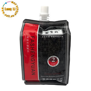 Bolsa Doypack Reutilizable de Ocho Lados de 280 ml Personalizada, Bolsa con Boquilla de Papel de Aluminio para Envasado de <span class=keywords><strong>Tinte</strong></span> para el Cabello, Gel y Crema - Product Image 4