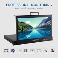 SEETEC Marco de rack LCD extraíble de grado de transmisión de 17,3 "con panel IPS FHD 1920x1080, control maestro de estudio OEM