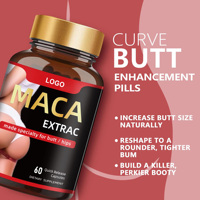 Raíz de Maca Negra para Aumento de Cadera y Glúteos Ingrediente Natural Definitivo Cápsulas BBL de Marca Blanca Suplemento Herbal para Glúteos