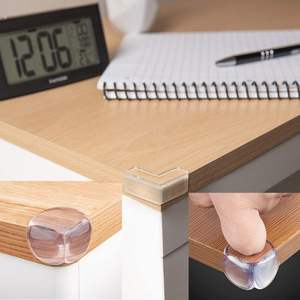 婴儿安全护角，高级透明家具边缘护角，带强力3 <span class=keywords><strong>m</strong></span>贴纸粘合剂，婴儿安全桌 - Product Image 2