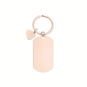 Accesorios para sublimación: Placas de identificación para perros de defensa personal, dijes, llaveros para profesores y llaveros de acero inoxidable dorado - Product Image 3