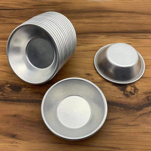 Moldes Redondos Reutilizables <span class=keywords><strong>para</strong></span> Tartas de Huevo, de Aleación de Aluminio, Accesorios <span class=keywords><strong>para</strong></span> Hornear, <span class=keywords><strong>para</strong></span> Pudín, Pastel Lunar, Postres - Product Image 5