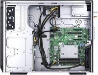 Untuk Server Tower PowerEdge T340 Menggunakan Sistem Operasi Windows 2019 STD, Prosesor Intel Xeon E-2124 Quad-Core 3.3GHz 8MB, RAM 32GB DDR4, Penyimpanan 8TB RAID