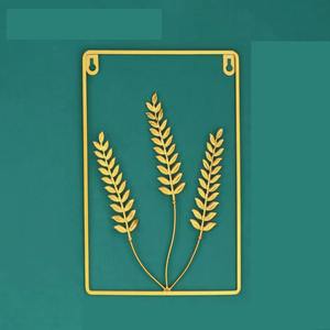 Moderne Minimaliste Métal Cadre Carré Fer Art Personnalisé Tenture Murale Pour Salon Décoration Murale Lumière De Luxe Ornement Suspendu Idéal - Product Image 3