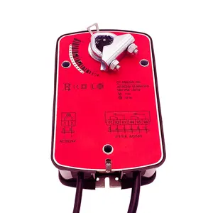 5Nm 24V ON/OFF Air Actuator Damper 24V HVAC Motor Rotary Motorized Electric Modulating Control Damper Actuator