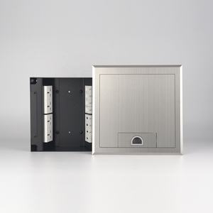 Boîte de sortie au sol avec prise électrique, boîte de base et sortie de câble à fermeture automatique - Product Image 3