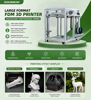 Imprimante 3D de grande taille 1m, format industriel, grande capacité, FDM automatique, directement de l'usine