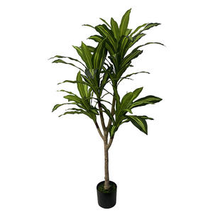 บอนไซ Dracaena ประดิษฐ์ที่เหมือนจริงน้ำหอมข้าวโพดพืชตกแต่งกระถางบราซิลต้นไม้ประดิษฐ์ - Product Image 1