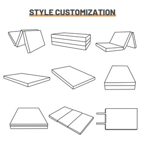Factory Price Trifold Pack And <strong>Baby</strong> Play <strong>Mattress</strong> Topper With Soft Washable Cover Waterproof Playpen <strong>Mattress</strong> Portable <strong>Mattress</strong> - Product Image 3