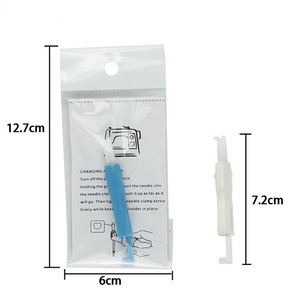 Thiết Kế Mới Nhựa Phụ Kiện May Tự Động Chủ Đề Thiết Bị Kim <span class=keywords><strong>Threader</strong></span> Cho Máy May - Product Image 4