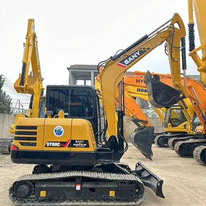 Excavatrice d'occasion Sany SY60C, marque chinoise, taille moyenne, en stock, modèles SY75C, SY60C, SY75C, SY95C, SY125C à vendre - Product Image 3