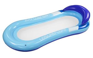 เก้าอี้ลอยน้ำสำหรับฤดูร้อน Marazual, เตียงลอยน้ำพับได้ทำจาก PVC พร้อมพนักพิงสำหรับผู้ใหญ่สำหรับงานปาร์ตี้ริมสระน้ำ - Product Image 2