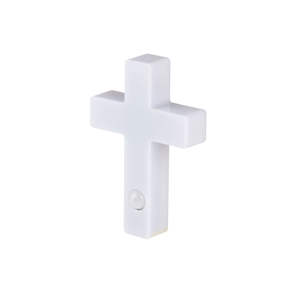 Luz nocturna cruzada 3D recargable por USB, luz LED inteligente para el hogar con atenuador de Sensor de movimiento para decoración de dormitorio, artesanías religiosas, regalos - Product Image 1