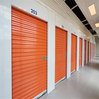 Haute qualité automatique stockage volet roulant porte acier inoxydable polymère pieds industriel chinois Design entrepôt Application