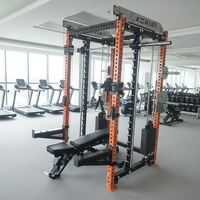 Équipement de fitness, machine Smith pour la musculation, multifonctionnelle, multi-gym, rack de musculation, machine de musculation tout-en-un, machine Smith