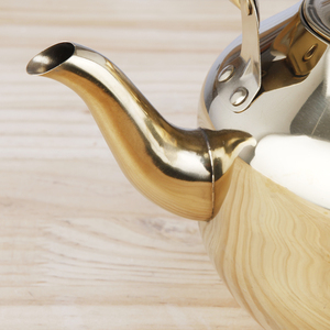 Bán buôn ấm trà Cà Phê Trà nước ấm vàng màu thép không gỉ ấm trà cho khách sạn nhà hàng - Product Image 3